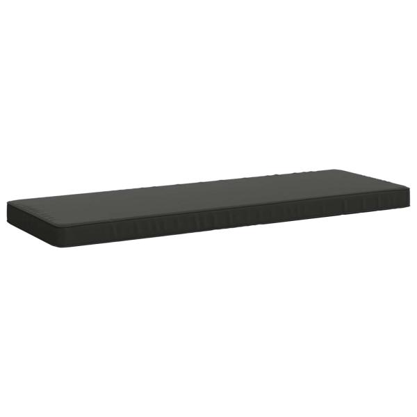 ARDEBO.de - 1-teiliges Bankkissen VUGHT 100 % Polyester Anthrazit