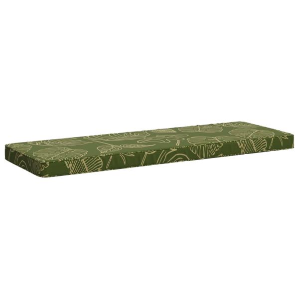 2-teilige Bankkissen VUGHT 2 stk. 100 % Polyester Blattdesign