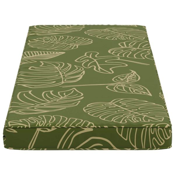 2-teilige Bankkissen VUGHT 2 stk. 100 % Polyester Blattdesign