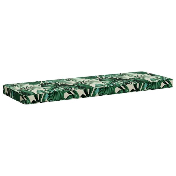 1-teiliges Bankkissen VUGHT 100 % Polyester Blattmuster