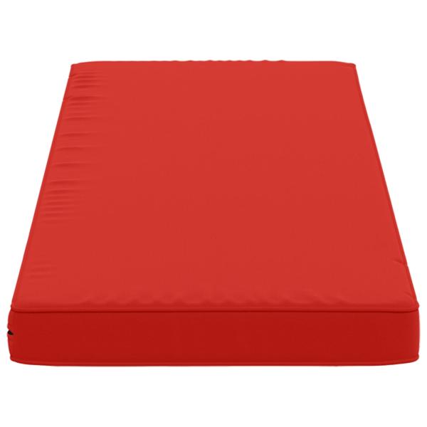 1-teiliges Bankkissen VUGHT 100 % Polyester Rot 120 x 40 x 5 cm