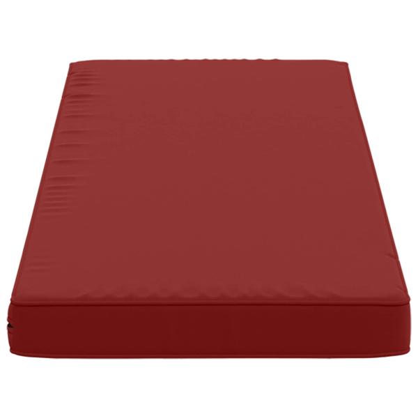 1-teiliges Bankkissen VUGHT 100 % Polyester Weinrot