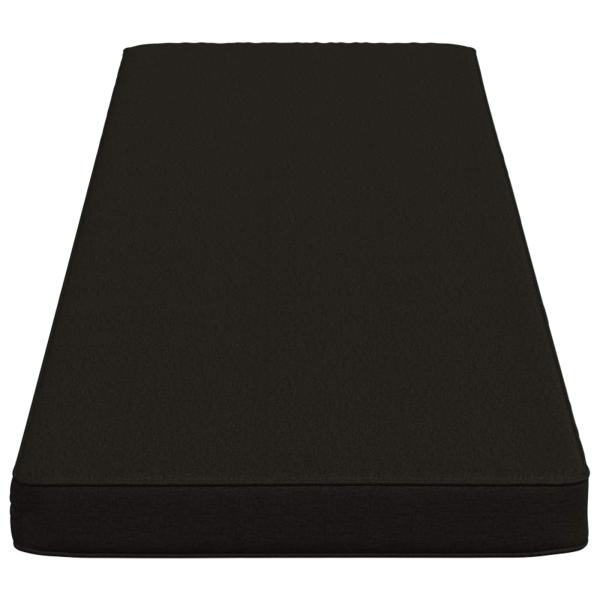 2-teilige Bankkissen VUGHT 2 stk. 100 % Polyester Schwarz