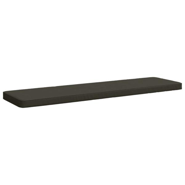 2-teilige Bankkissen VUGHT 2 stk. 100 % Polyester Anthrazit