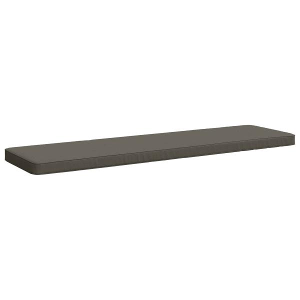 2-teilige Bankkissen VUGHT 2 stk. 100 % Polyester Grau