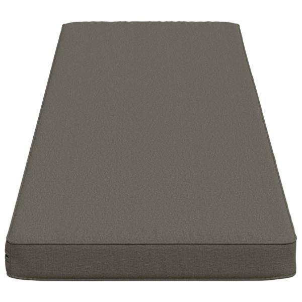 2-teilige Bankkissen VUGHT 2 stk. 100 % Polyester Grau