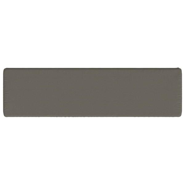 1-teiliges Bankkissen VUGHT 100 % Polyester Grau