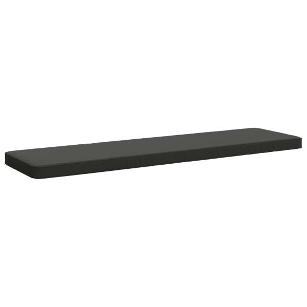 2-teilige Bankkissen VUGHT 2 stk. 100 % Polyester Anthrazit