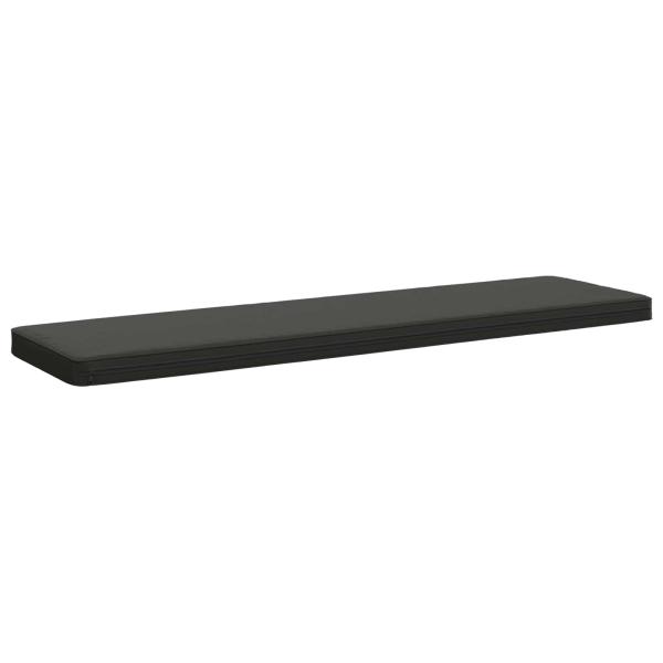 2-teilige Bankkissen VUGHT 2 stk. 100 % Polyester Anthrazit