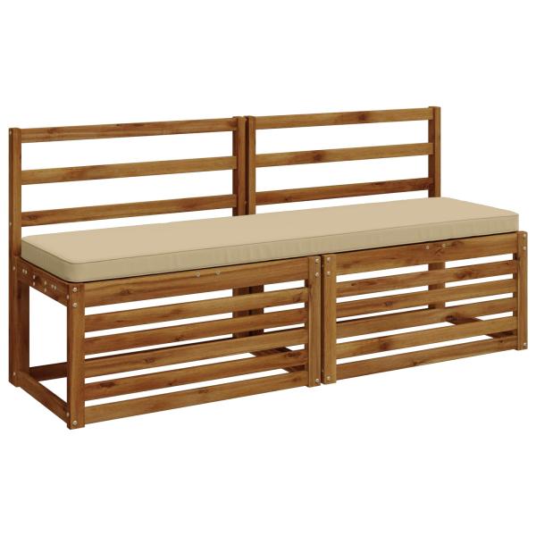1-teiliges Bankkissen VUGHT 100 % Polyester Beige