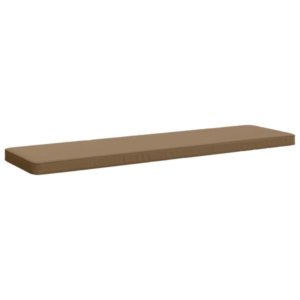 2-teilige Bankkissen VUGHT 2 stk. 100 % Polyester Taupe