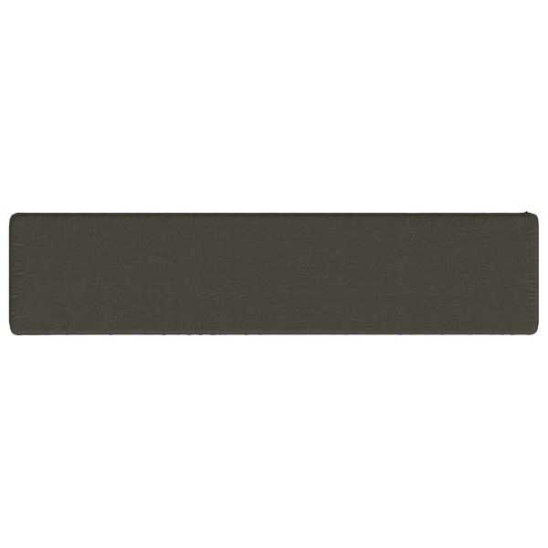 1-teiliges Bankkissen VUGHT 100 % Polyester Anthrazit
