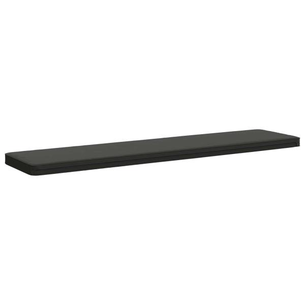 2-teilige Bankkissen VUGHT 2 stk. 100 % Polyester Anthrazit