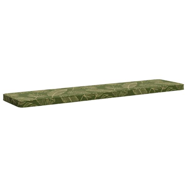 1-teiliges Bankkissen VUGHT 100 % Polyester Blattdesign