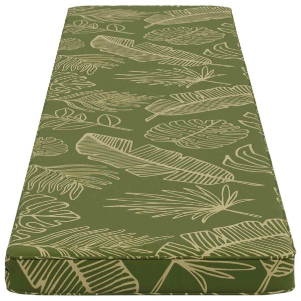 1-teiliges Bankkissen VUGHT 100 % Polyester Blattdesign