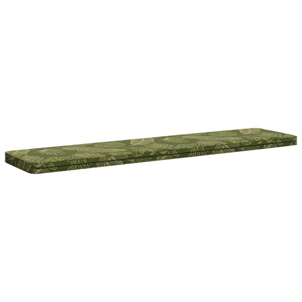 1-teiliges Bankkissen VUGHT 100 % Polyester Blattdesign