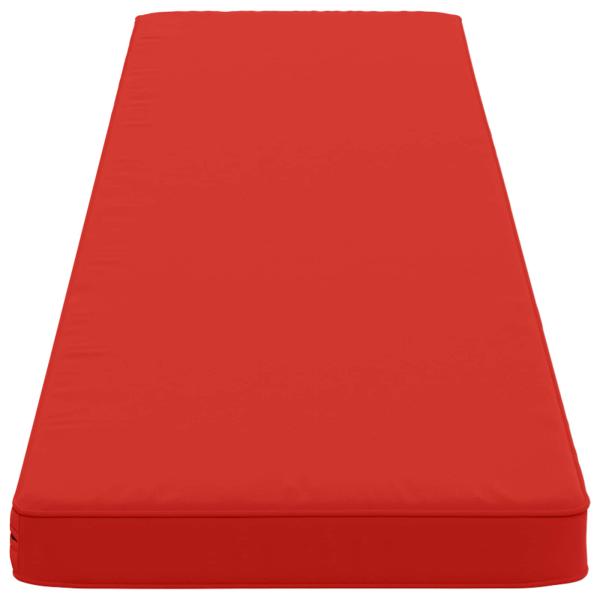 1-teiliges Bankkissen VUGHT 100 % Polyester Rot 170 x 40 x 5 cm
