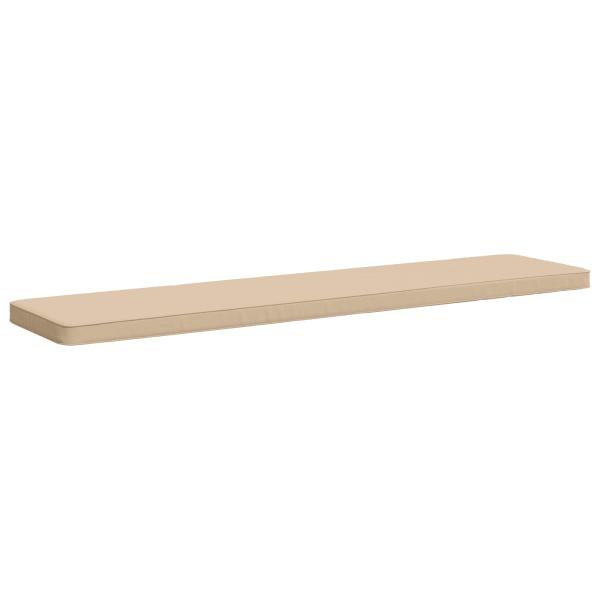 ARDEBO.de - 1-teiliges Bankkissen VUGHT 100 % Polyester Creme
