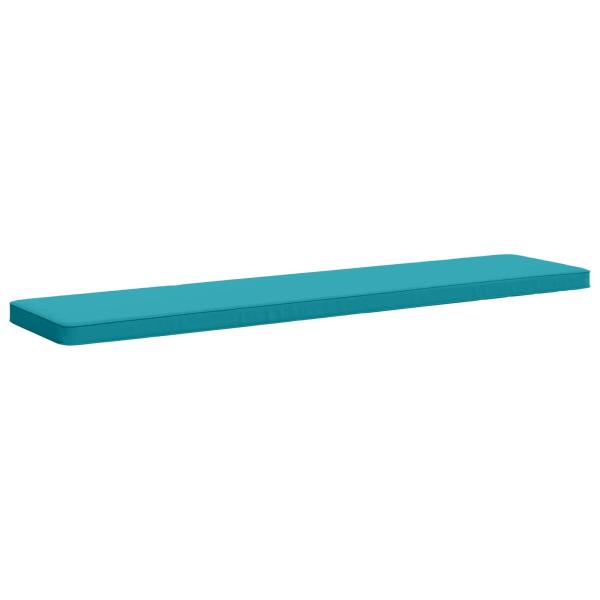 2-teilige Bankkissen VUGHT 2 stk. 100 % Polyester Türkis