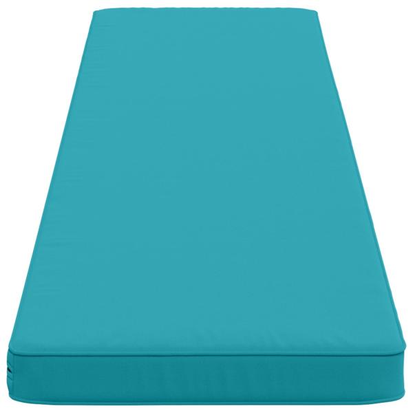 2-teilige Bankkissen VUGHT 2 stk. 100 % Polyester Türkis