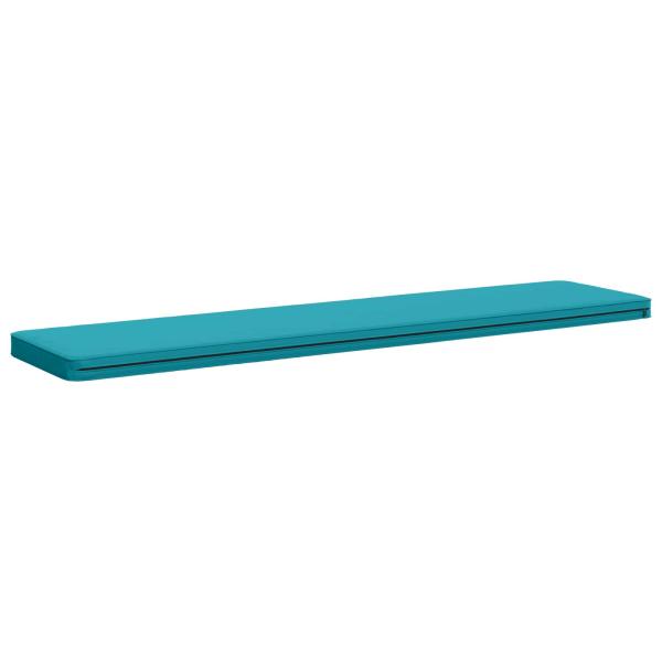 2-teilige Bankkissen VUGHT 2 stk. 100 % Polyester Türkis