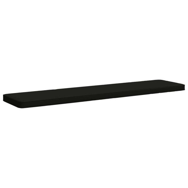 ARDEBO.de - 1-teiliges Bankkissen VUGHT 100 % Polyester Schwarz