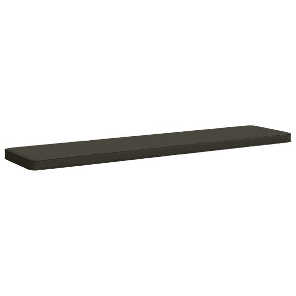 2-teilige Bankkissen VUGHT 2 stk. 100 % Polyester Anthrazit