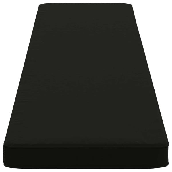 2-teilige Bankkissen VUGHT 2 stk. 100 % Polyester Schwarz