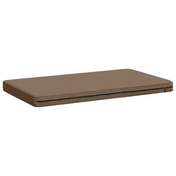 1-teiliges Bankkissen VUGHT 100 % Polyester Taupe
