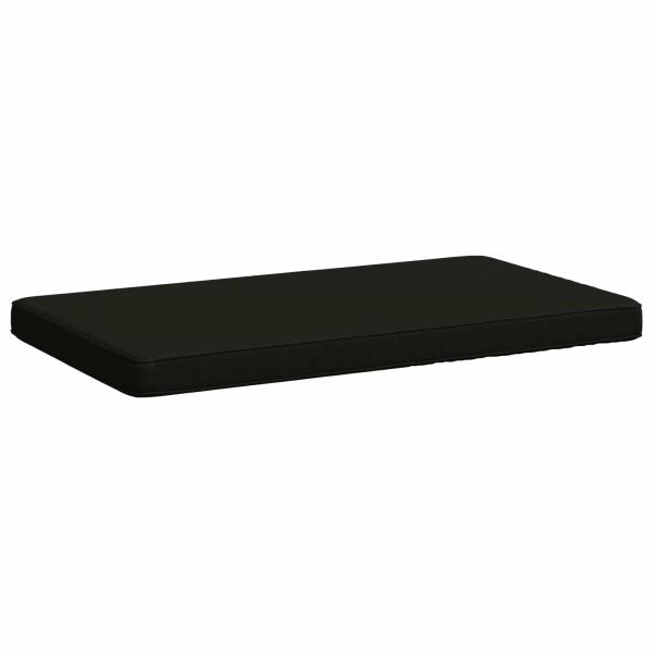 ARDEBO.de - 1-teiliges Bankkissen VUGHT 100 % Polyester Schwarz