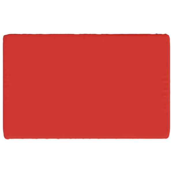 1-teiliges Bankkissen VUGHT 100 % Polyester Rot 60 x 50 x 5 cm