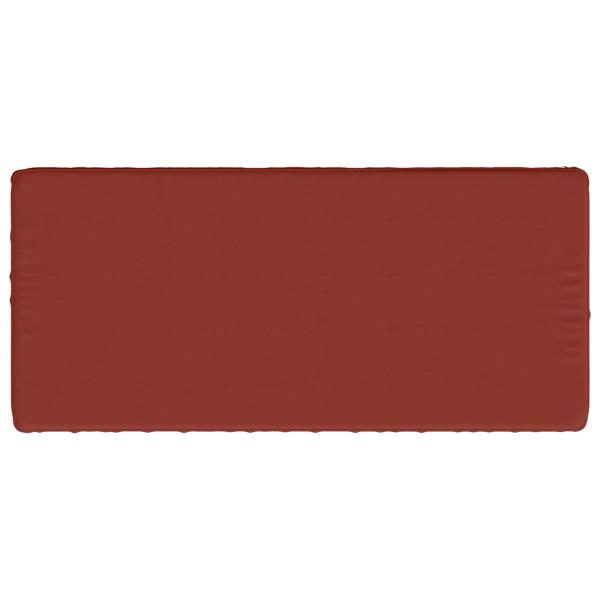 1-teiliges Bankkissen VUGHT 100 % Polyester Rot 100 x 50 x 5 cm