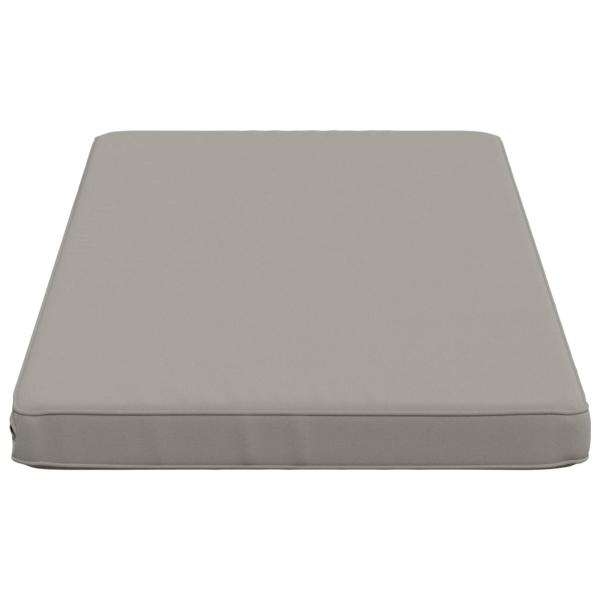 2-teilige Bankkissen VUGHT 2 stk. 100 % Polyester Grau