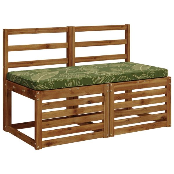 1-teiliges Bankkissen VUGHT 100 % Polyester Blattdesign