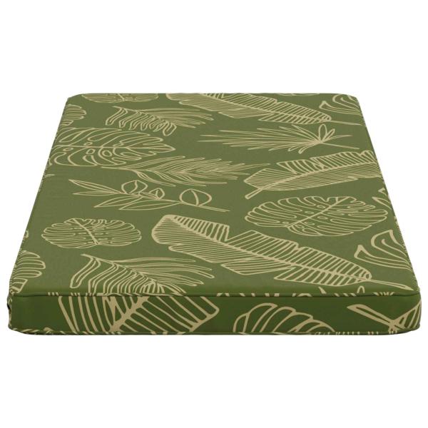 1-teiliges Bankkissen VUGHT 100 % Polyester Blattdesign