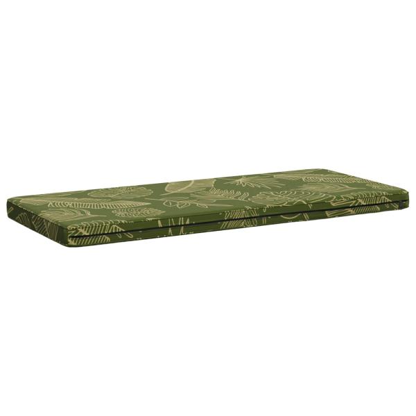 1-teiliges Bankkissen VUGHT 100 % Polyester Blattdesign