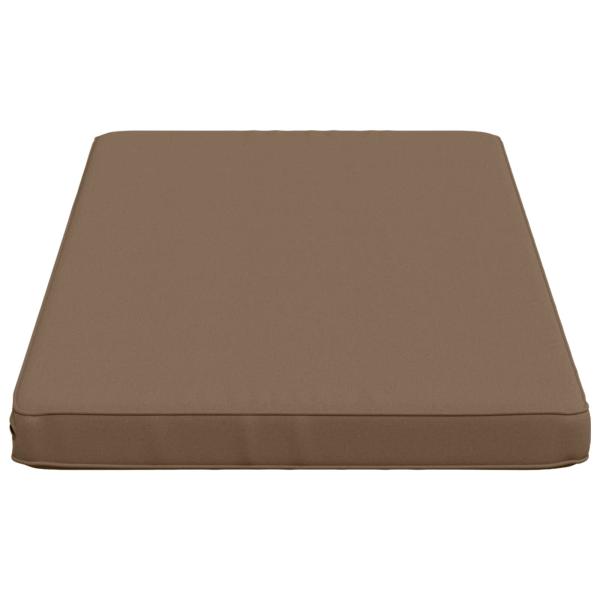 2-teilige Bankkissen VUGHT 2 stk. 100 % Polyester Taupe