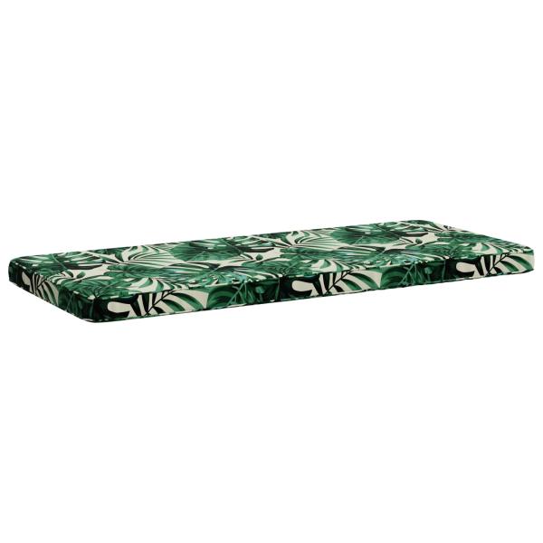 1-teiliges Bankkissen VUGHT 100 % Polyester Blattmuster