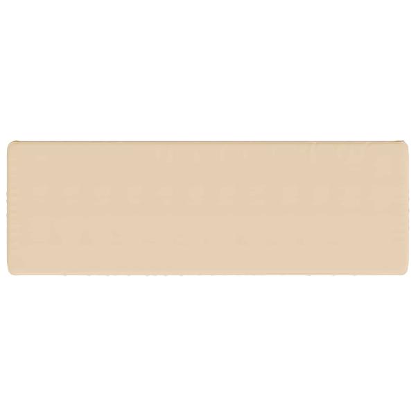 1-teiliges Bankkissen VUGHT 100 % Polyester Creme
