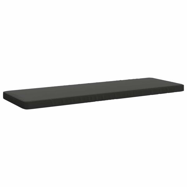 2-teilige Bankkissen VUGHT 2 stk. 100 % Polyester Anthrazit