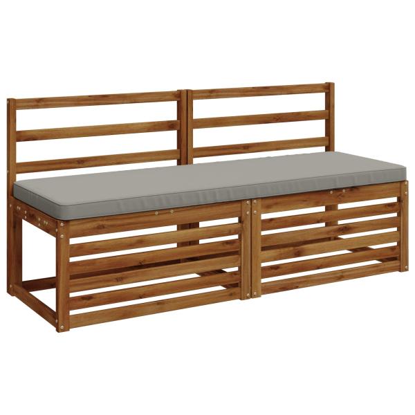 1-teiliges Bankkissen VUGHT 100 % Polyester Grau