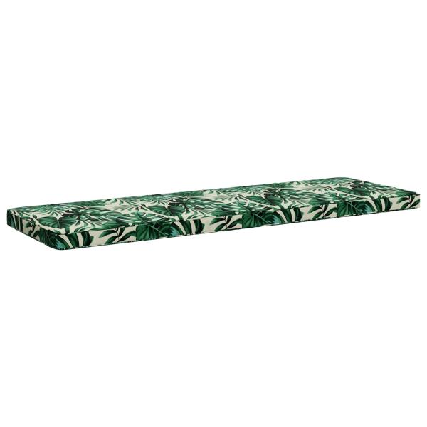 2-teilige Bankkissen VUGHT 2 stk. 100 % Polyester Blattmuster