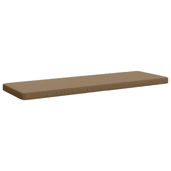 2-teilige Bankkissen VUGHT 2 stk. 100 % Polyester Taupe