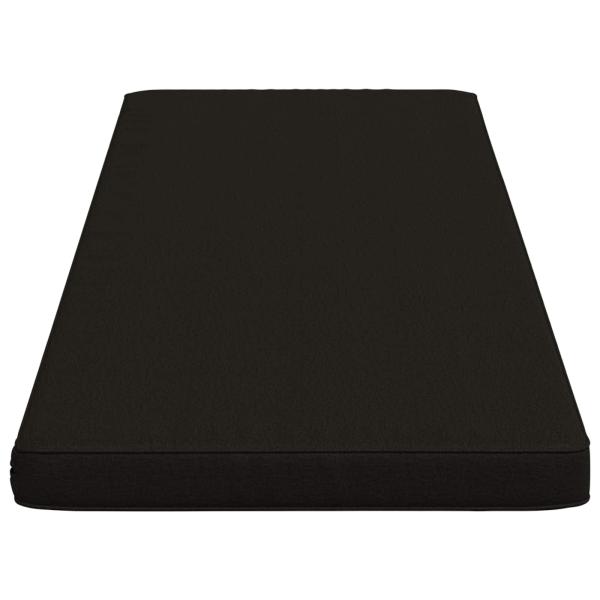 2-teilige Bankkissen VUGHT 2 stk. 100 % Polyester Schwarz