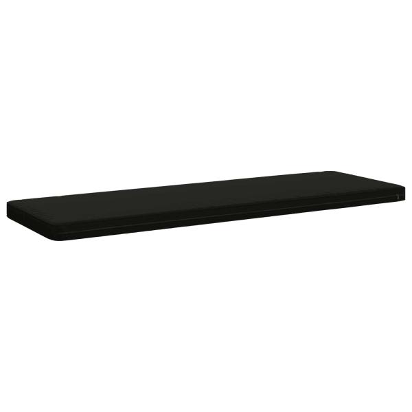 2-teilige Bankkissen VUGHT 2 stk. 100 % Polyester Schwarz