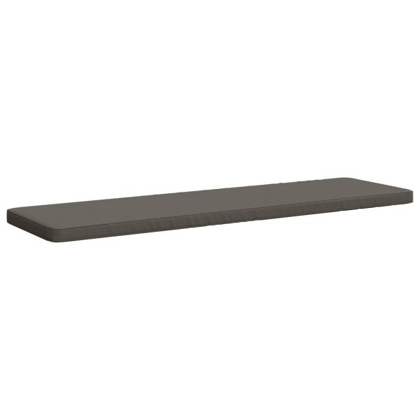 2-teilige Bankkissen VUGHT 2 stk. 100 % Polyester Grau