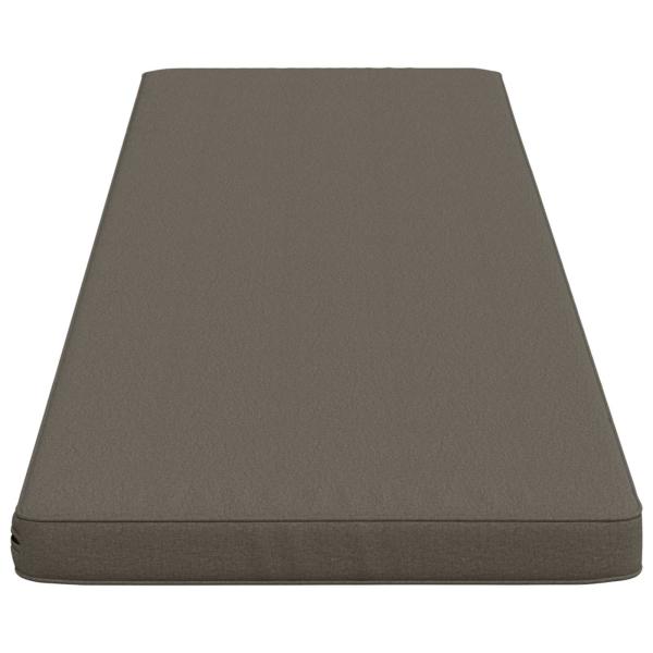 2-teilige Bankkissen VUGHT 2 stk. 100 % Polyester Grau