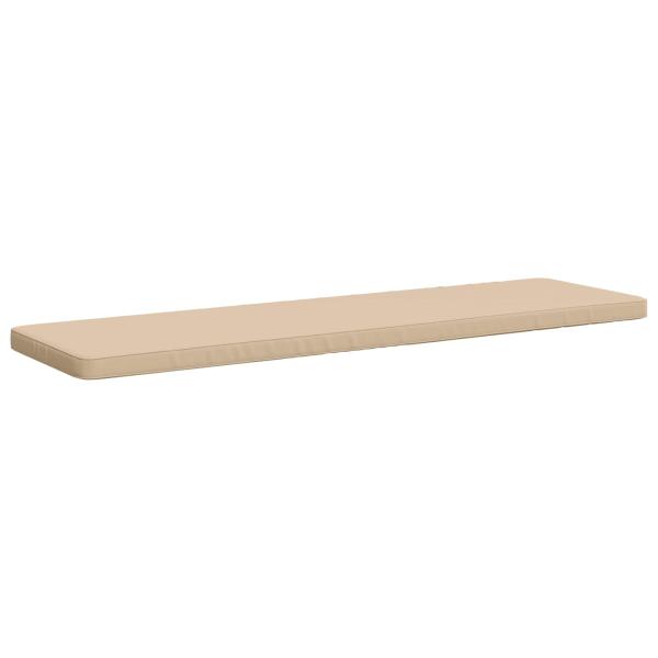 ARDEBO.de - 1-teiliges Bankkissen VUGHT 100 % Polyester Creme
