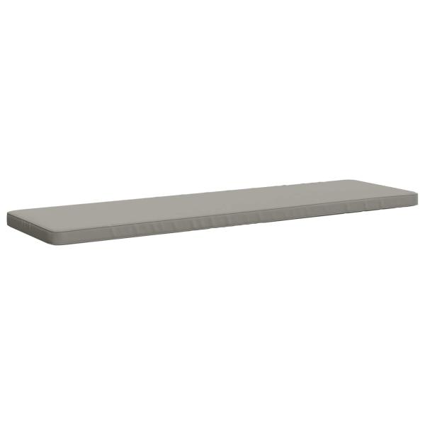 2-teilige Bankkissen VUGHT 2 stk. 100 % Polyester Grau