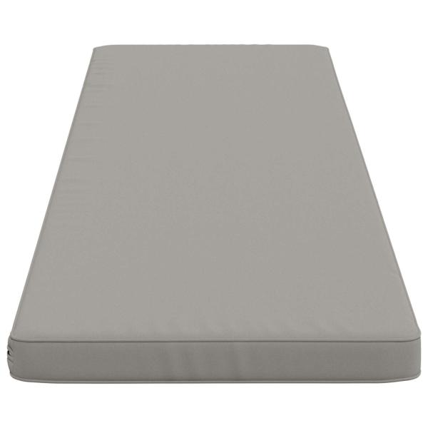 2-teilige Bankkissen VUGHT 2 stk. 100 % Polyester Grau